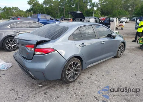 2020 Toyota Corolla Se z USA, uszkodzony, nr VIN JTDS4RCE3LJ045943
